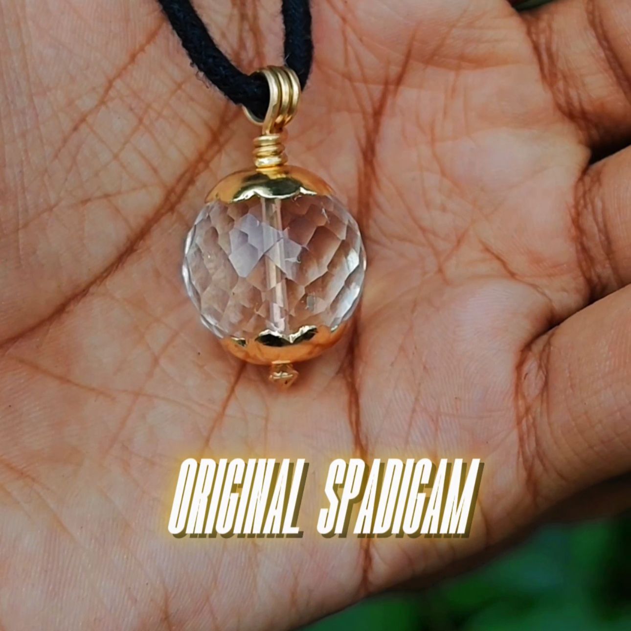 Original Spadigam Crystal Pendant